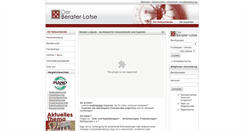 Desktop Screenshot of berater-lotse.de